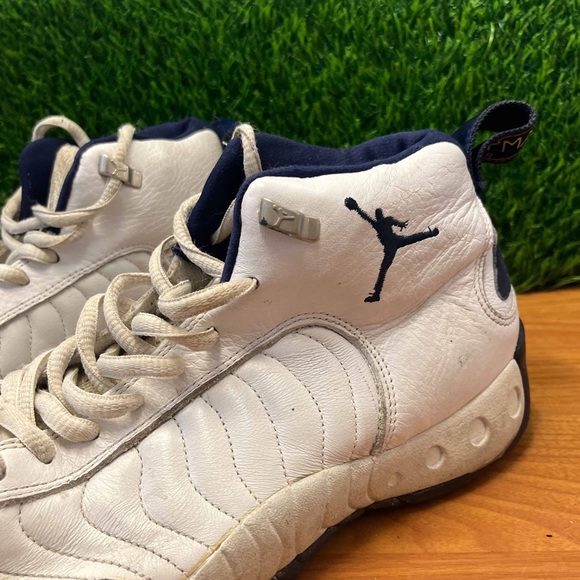 Jordan Pro Jumpman White Midnight Navy - Picture 9 of 12